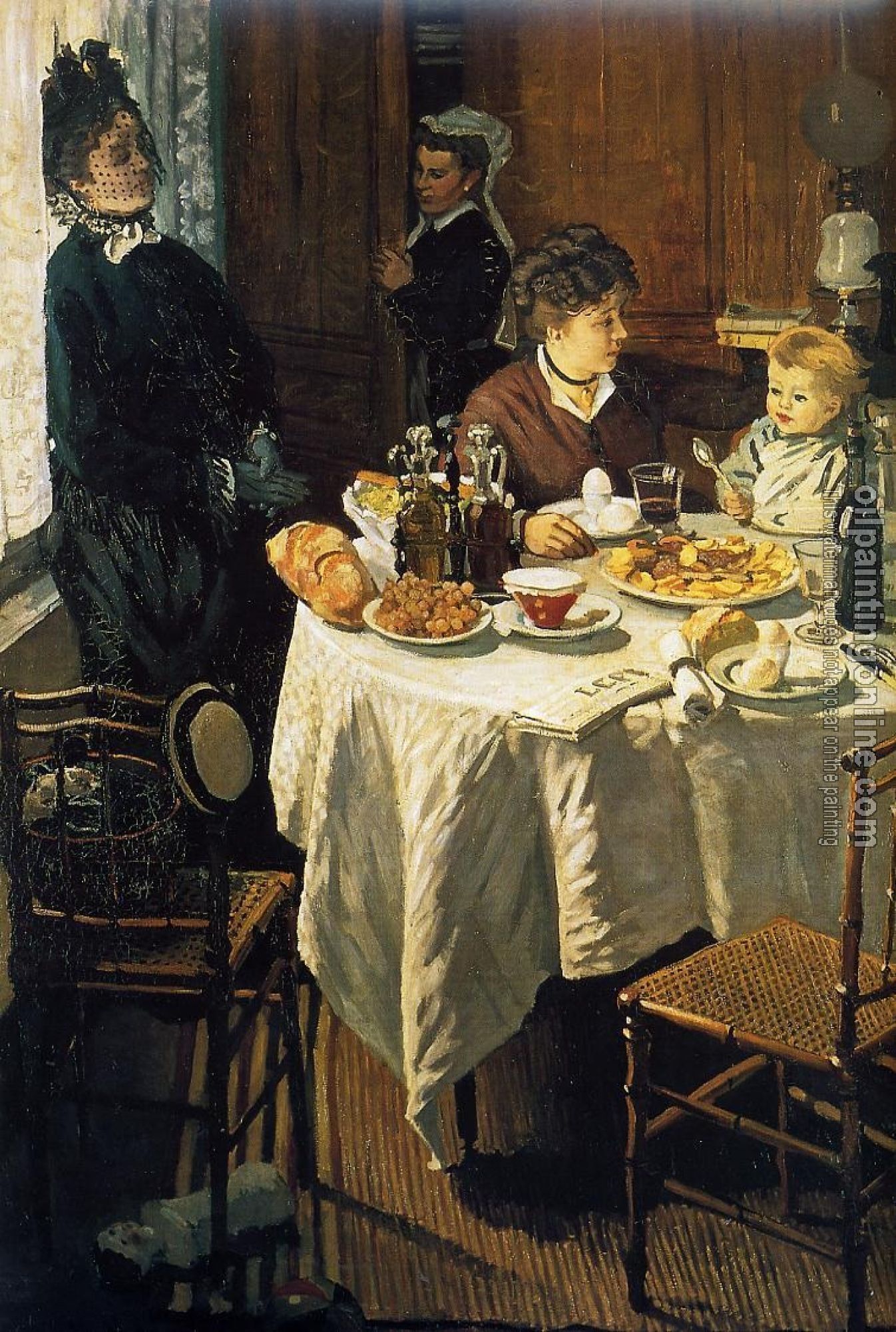 Monet, Claude Oscar - The Luncheon